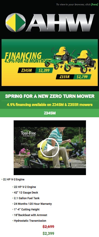 AHW Email marketing 1